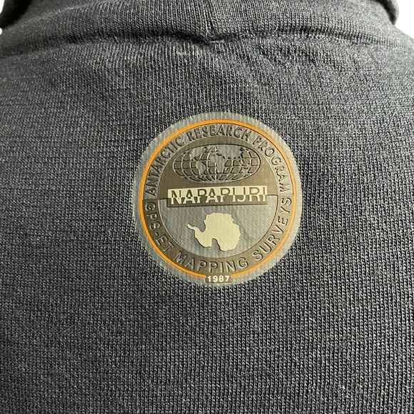 Napapijri Navy Blue Turtleneck Long Sleeve Size XS - Picture 7 of 12